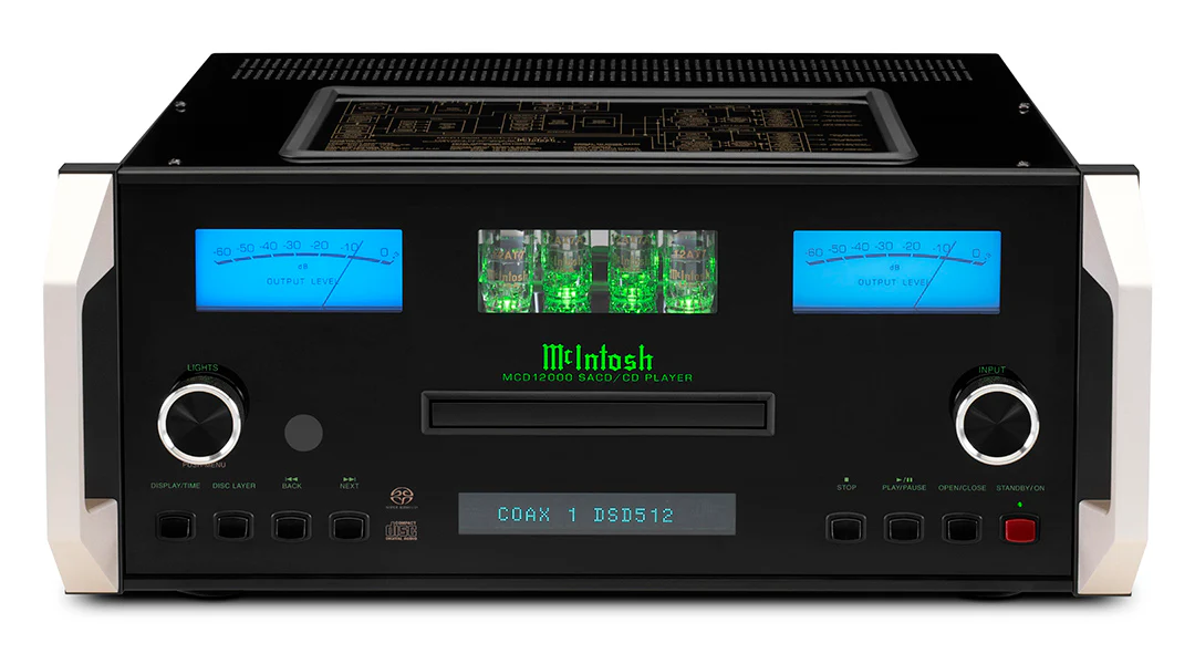 McIntosh MCD12000 2-Channel SACD/CD Player (Black)