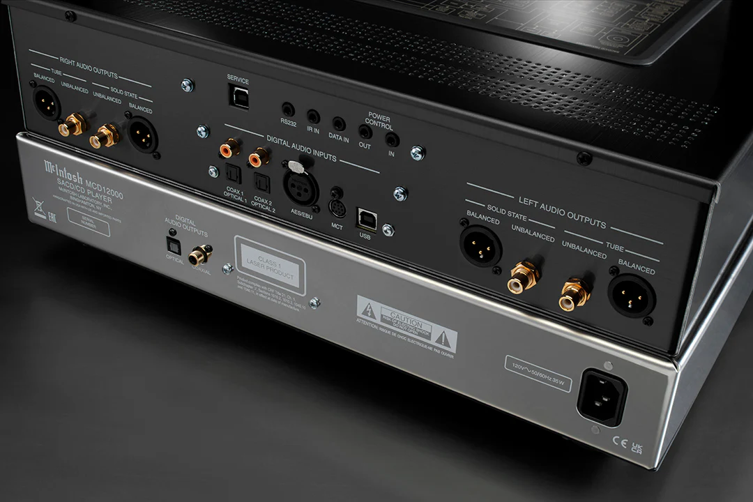 McIntosh MCD12000 2-Channel SACD/CD Player (Black) - Image 9