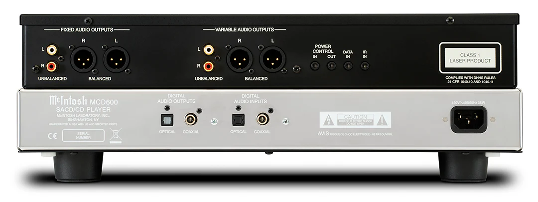 McIntosh MCD600 2-Channel SACD/CD Player (Black) - Image 3