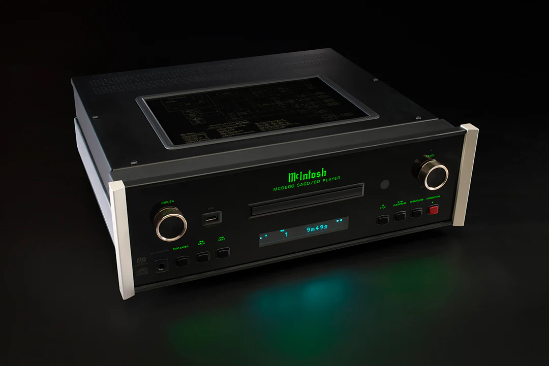 McIntosh MCD600 2-Channel SACD/CD Player (Black) - Image 6
