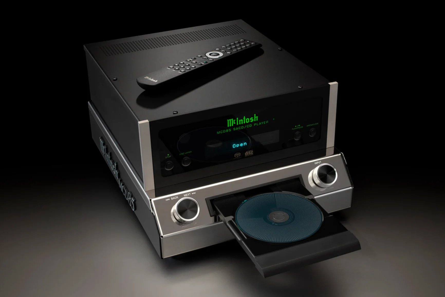 McIntosh MCD85 2-Channel SACD/CD Player (Black) - Image 2