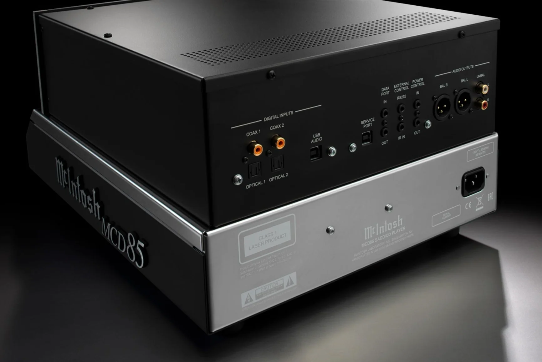 McIntosh MCD85 2-Channel SACD/CD Player (Black) - Image 8
