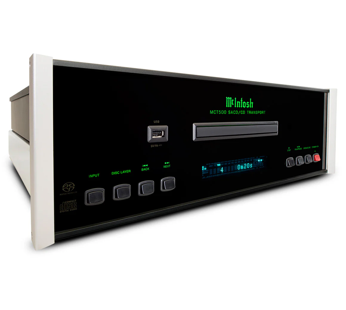 McIntosh MCT500 2-Channel SACD/CD Transport (Black) - Image 3