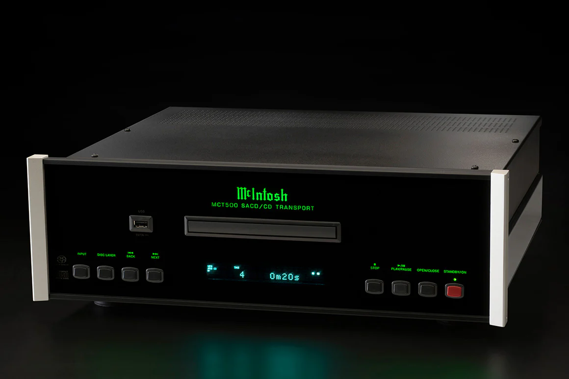 McIntosh MCT500 2-Channel SACD/CD Transport (Black) - Image 5
