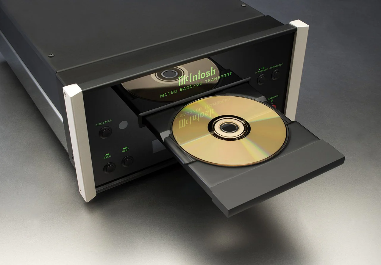 McIntosh MCT80 2-Channel SACD / CD Transport (Black) - Image 3