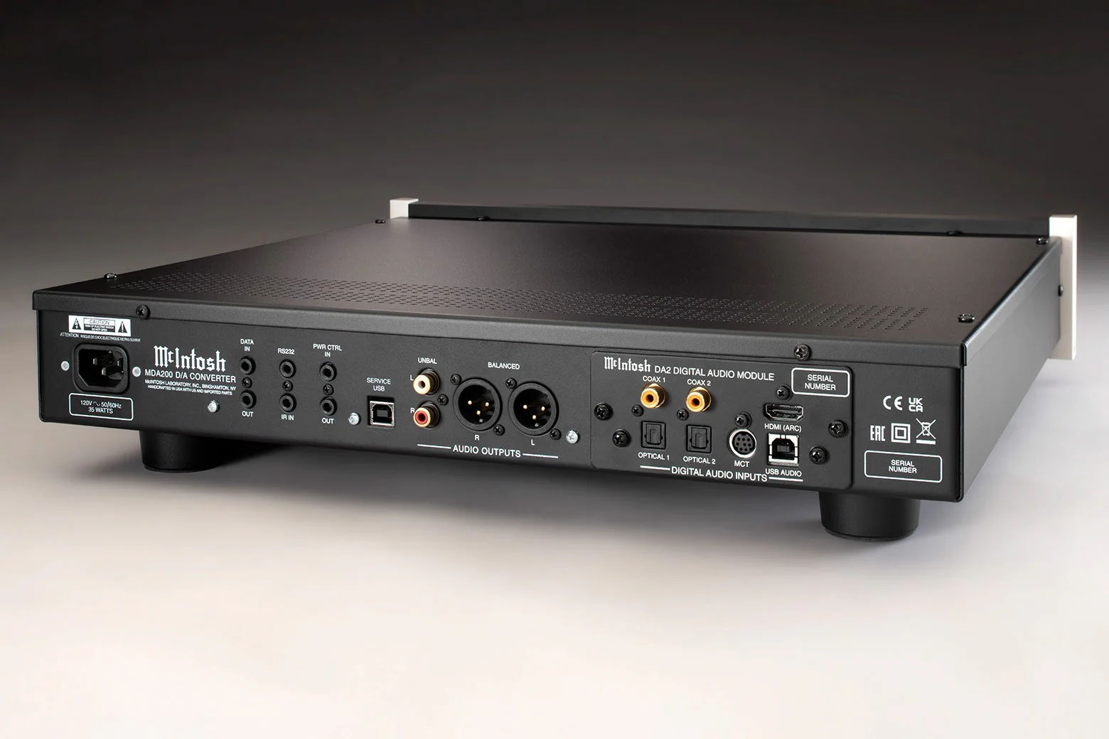 McIntosh MDA200 D/A Converter (Black) - Image 3