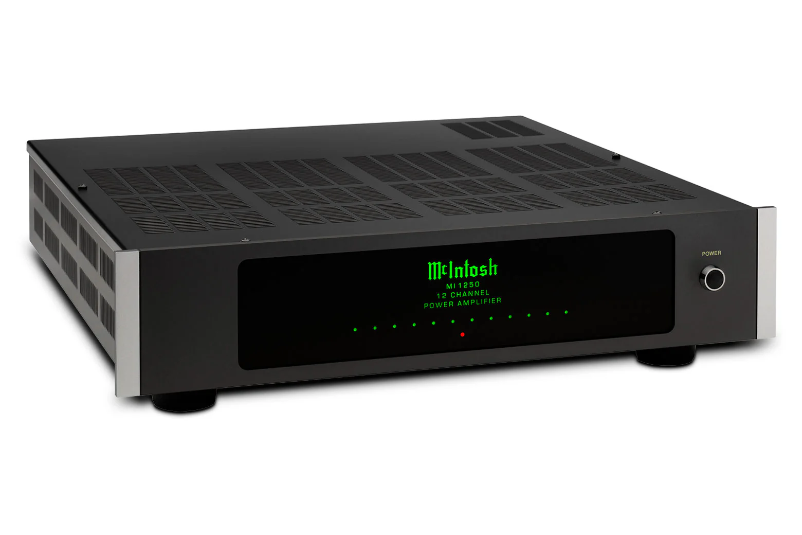 McIntosh MI1250 12-Channel Digital Amplifier (Black) - Image 2