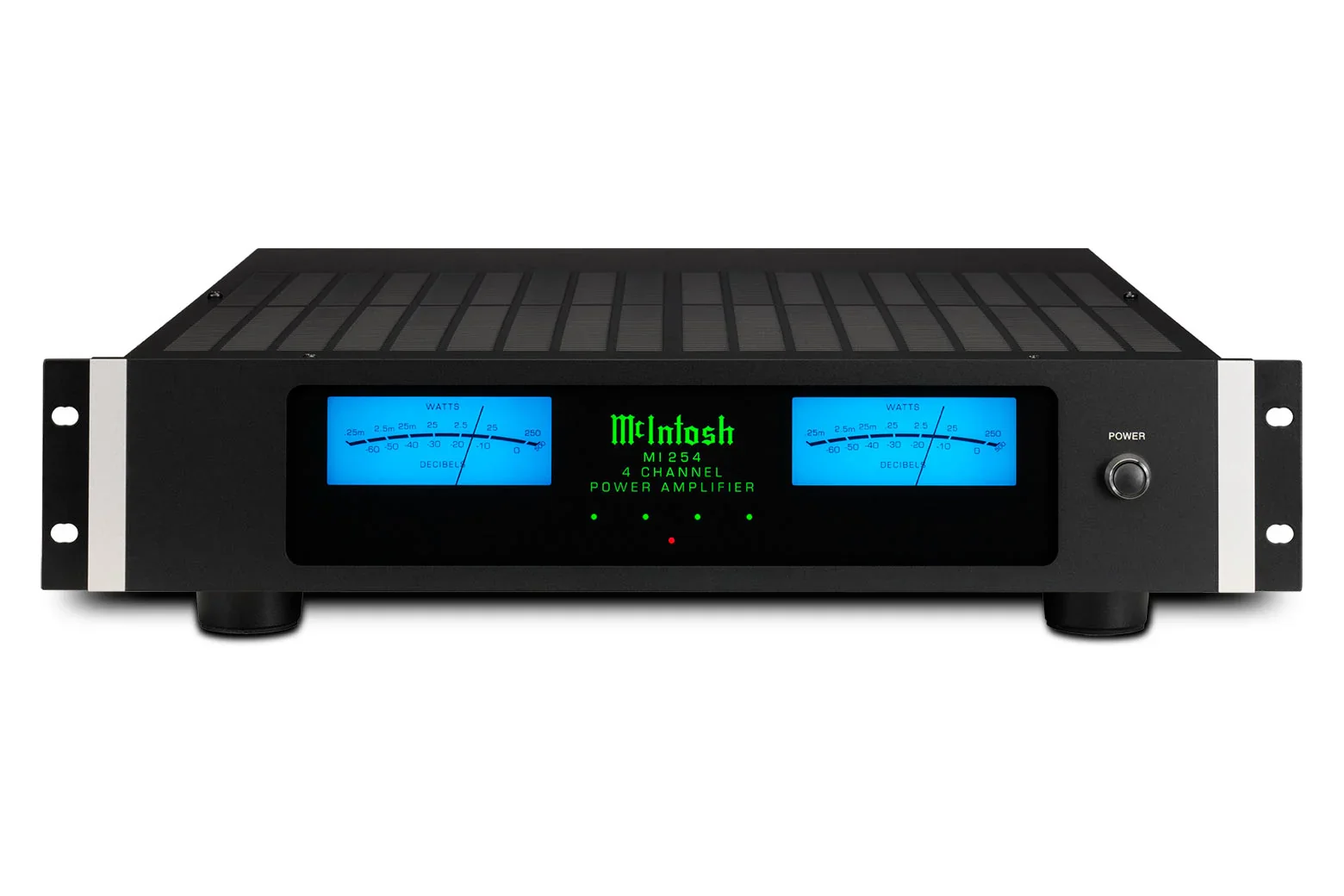 McIntosh MI254 4-Channel Digital Amplifier (Black) - Image 2