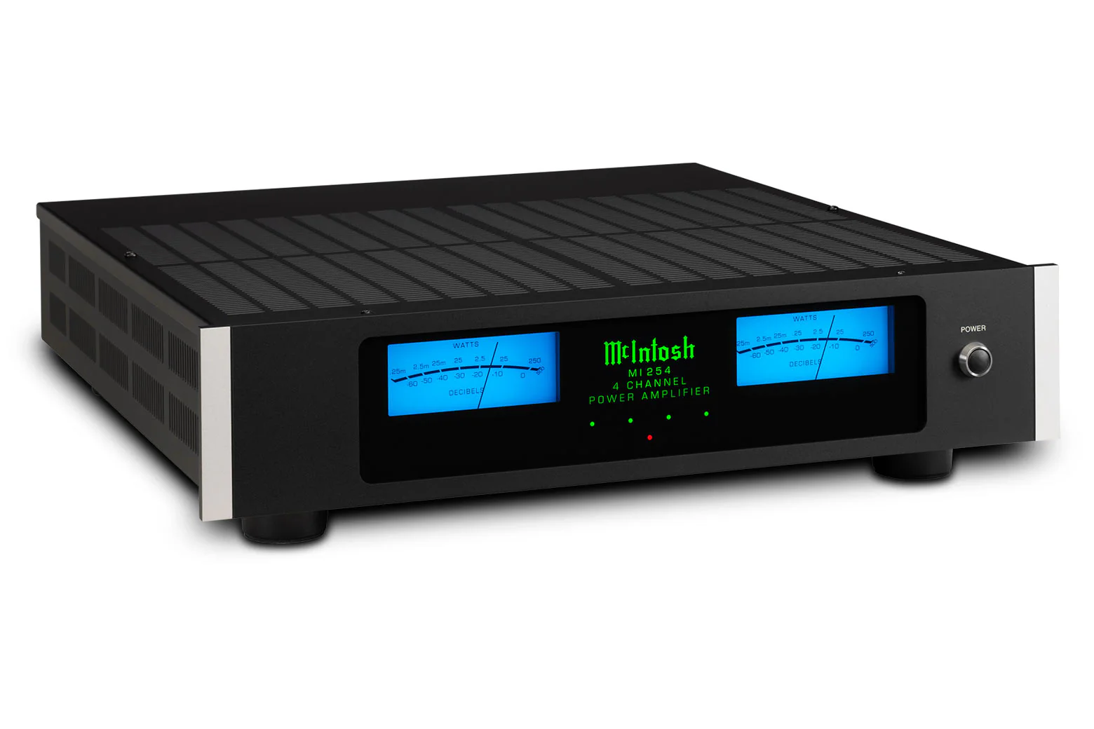 McIntosh MI254 4-Channel Digital Amplifier (Black) - Image 3