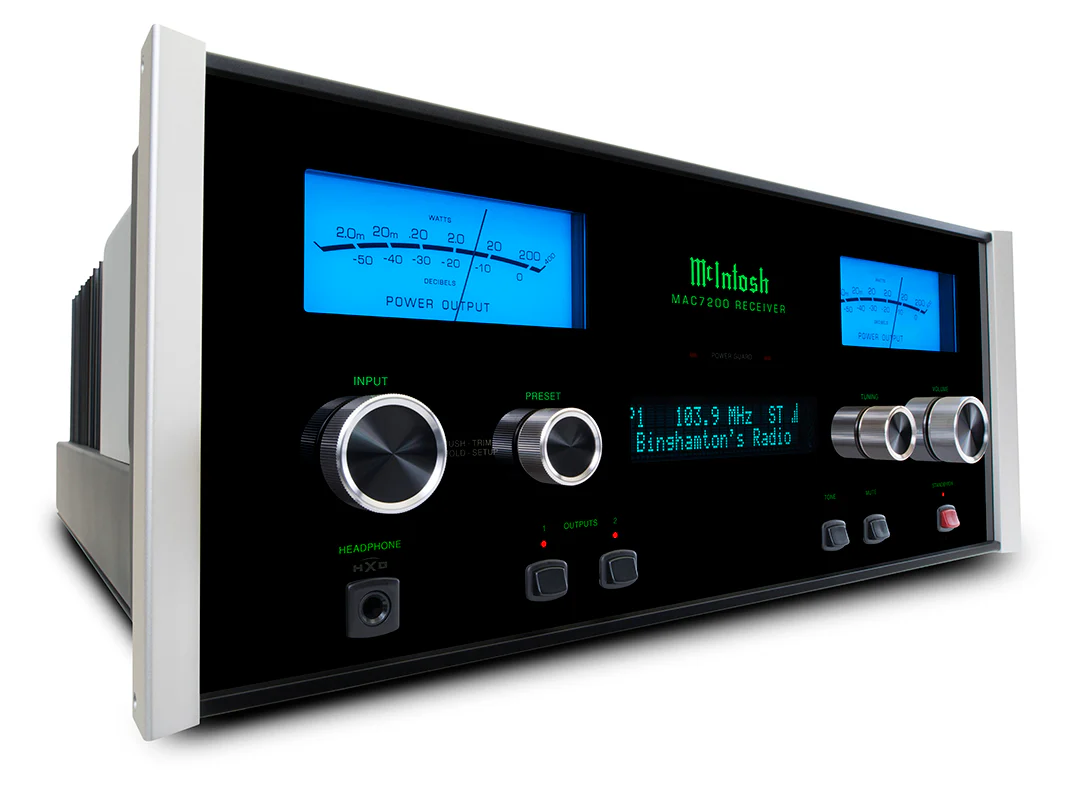 McIntosh MAC7200 2-Channel Receiver (Black) - Image 3
