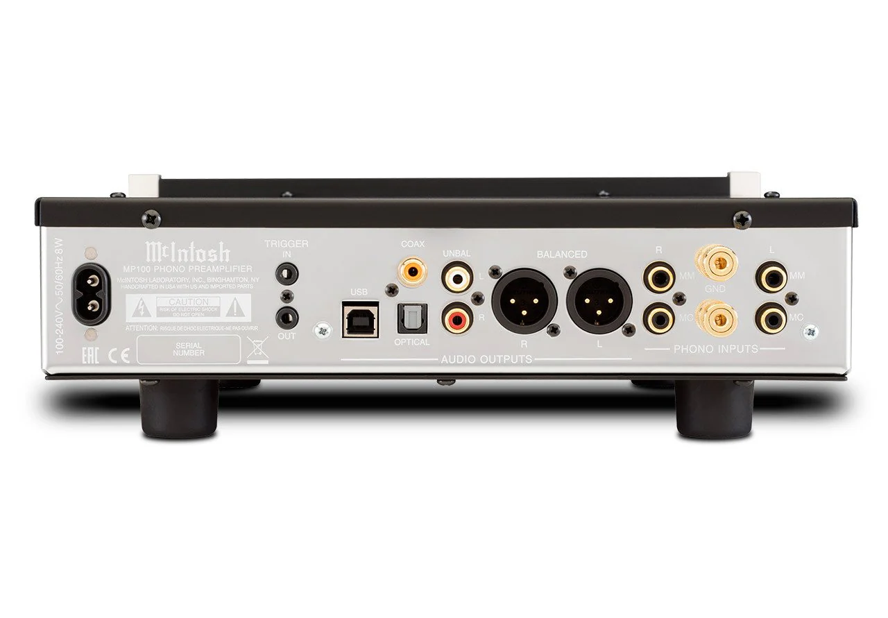 McIntosh MP100 Dedicated Phono Preamp (Black) - Image 4