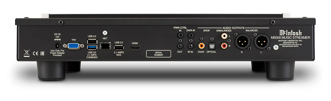 McIntosh MS500 Music Streamer (Black) - Image 3