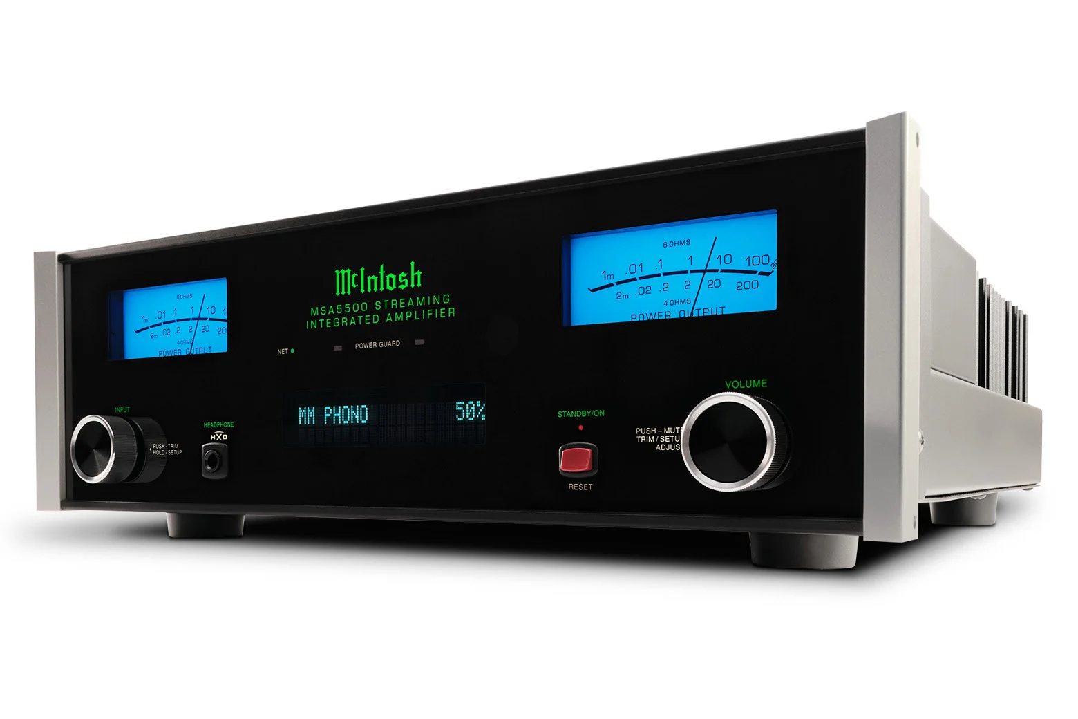 McIntosh MSA5500 2-Channel Streaming Integrated Amplifier (Black) - Image 3