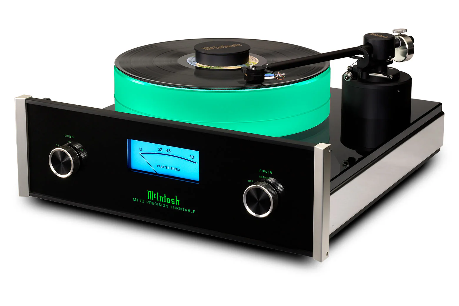 McIntosh MT10 Precision Turntable (Black) - Image 2