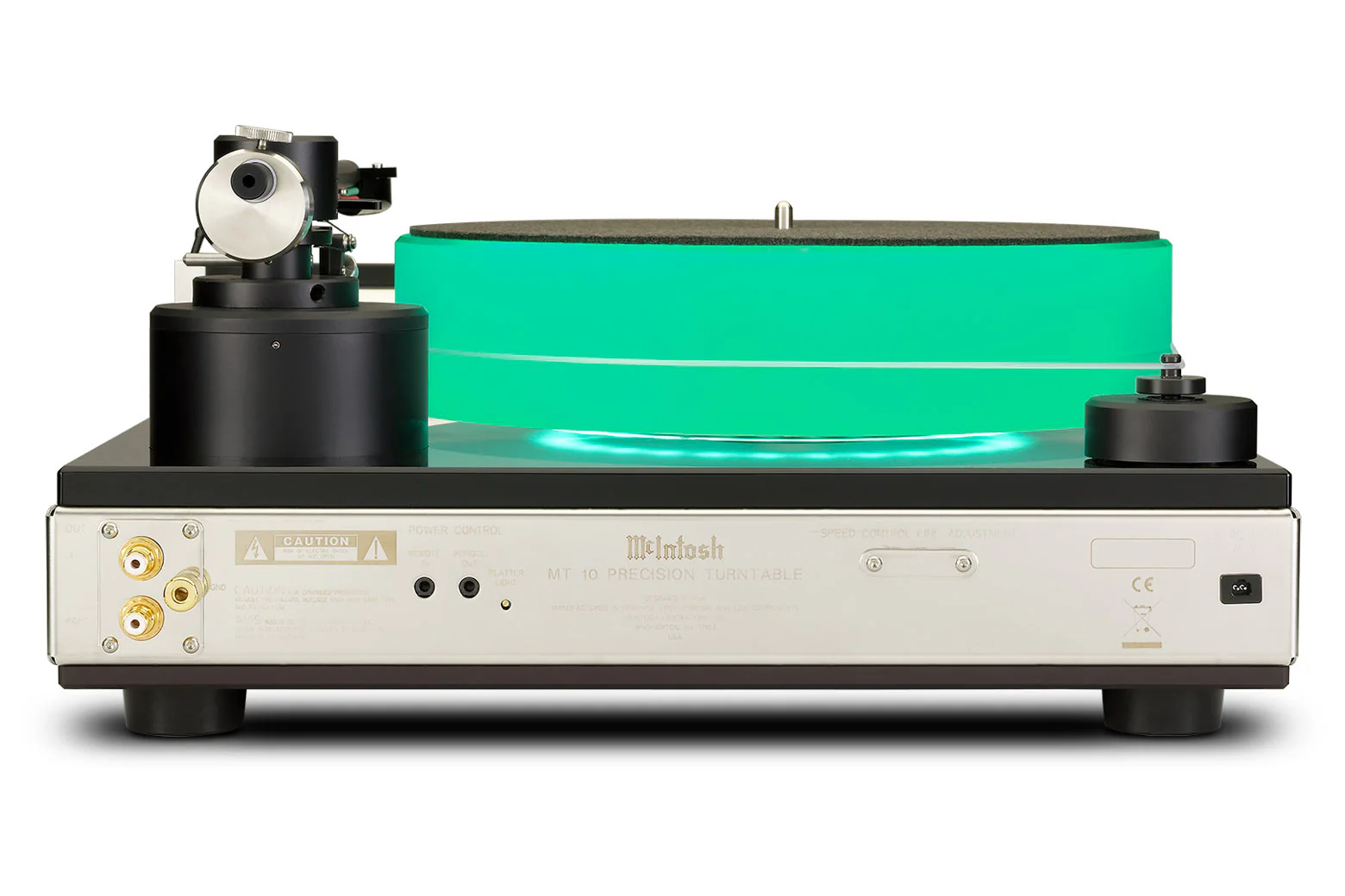 McIntosh MT10 Precision Turntable (Black) - Image 3