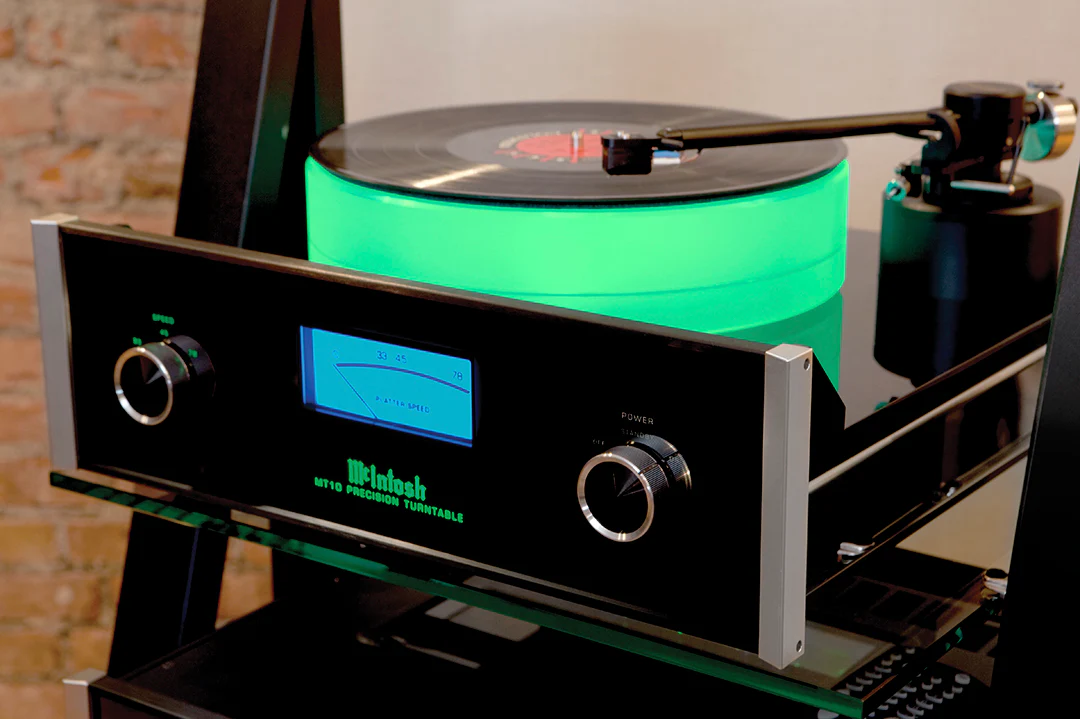 McIntosh MT10 Precision Turntable (Black) - Image 6