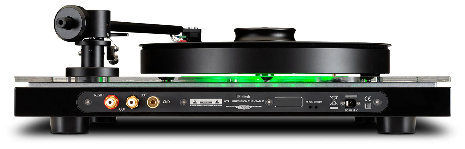 McIntosh MT2 Precision Turntable (Black) - Image 3