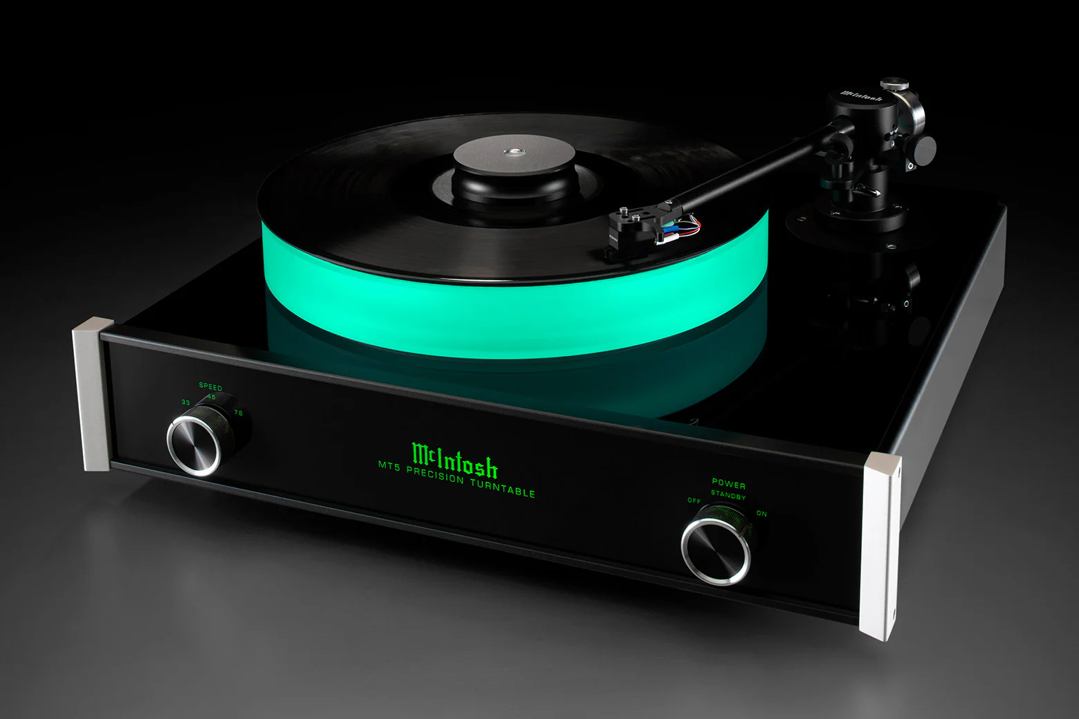 McIntosh MT5 Precision Turntable (Black) - Image 7
