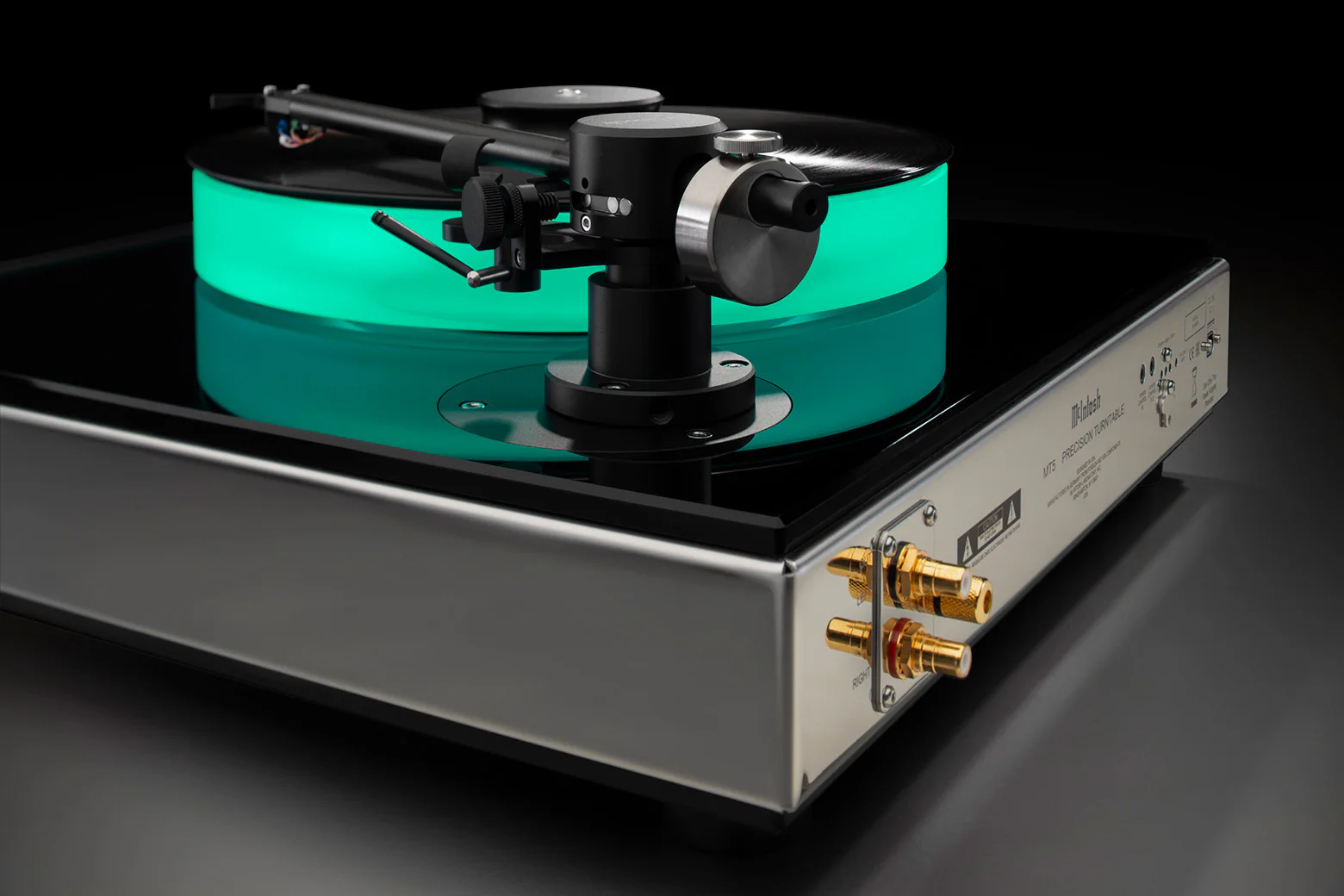 McIntosh MT5 Precision Turntable (Black) - Image 9