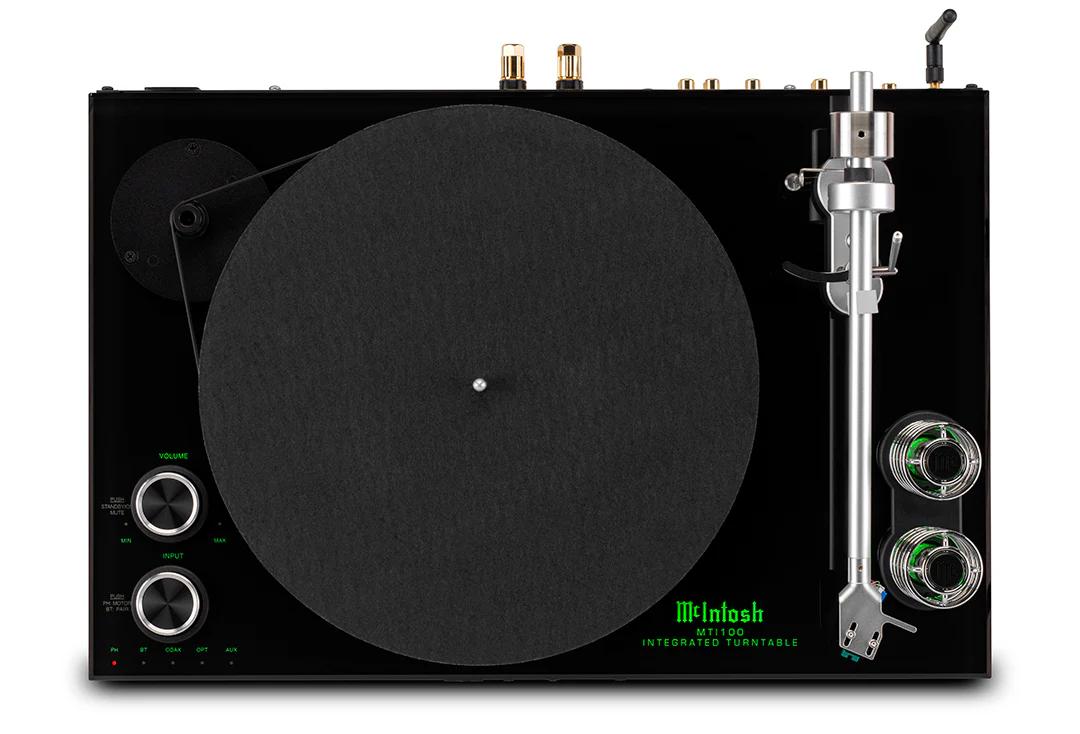 McIntosh MTI100 Integrated Turntable (Black) - Image 4