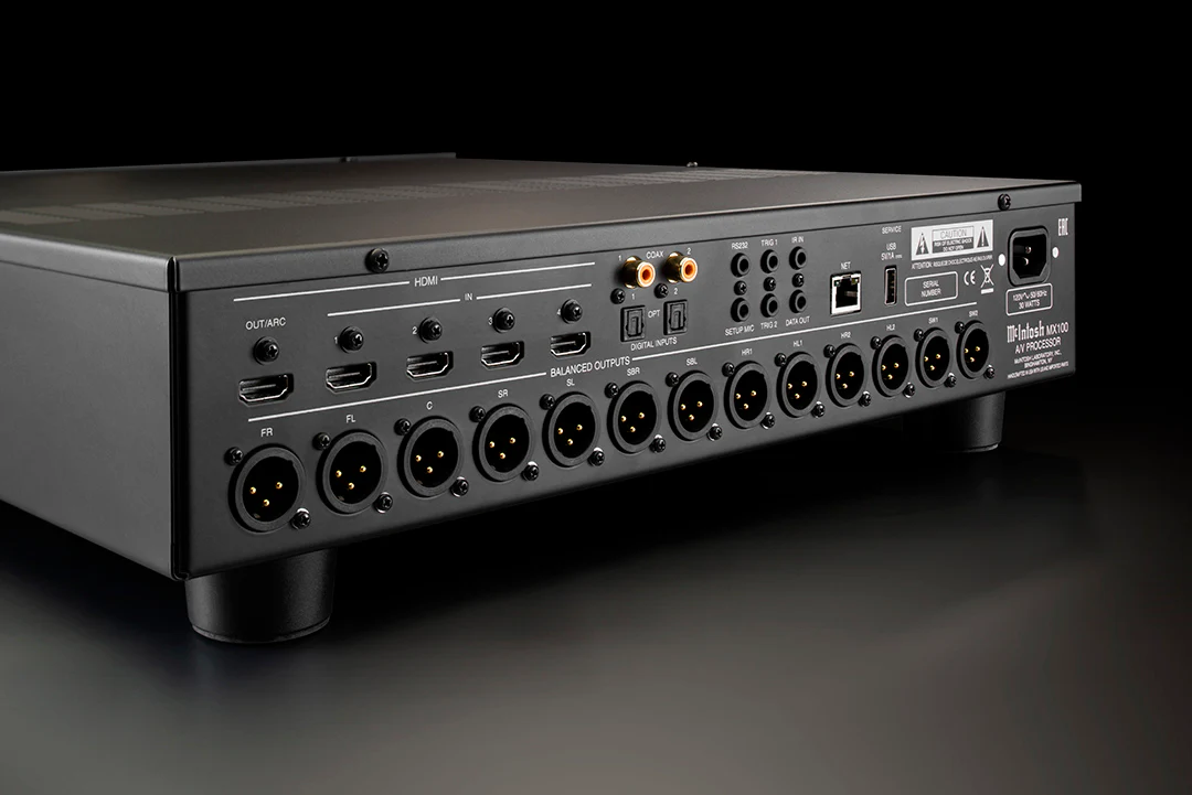 McIntosh MX100 A/V Processor (Black) - Image 8
