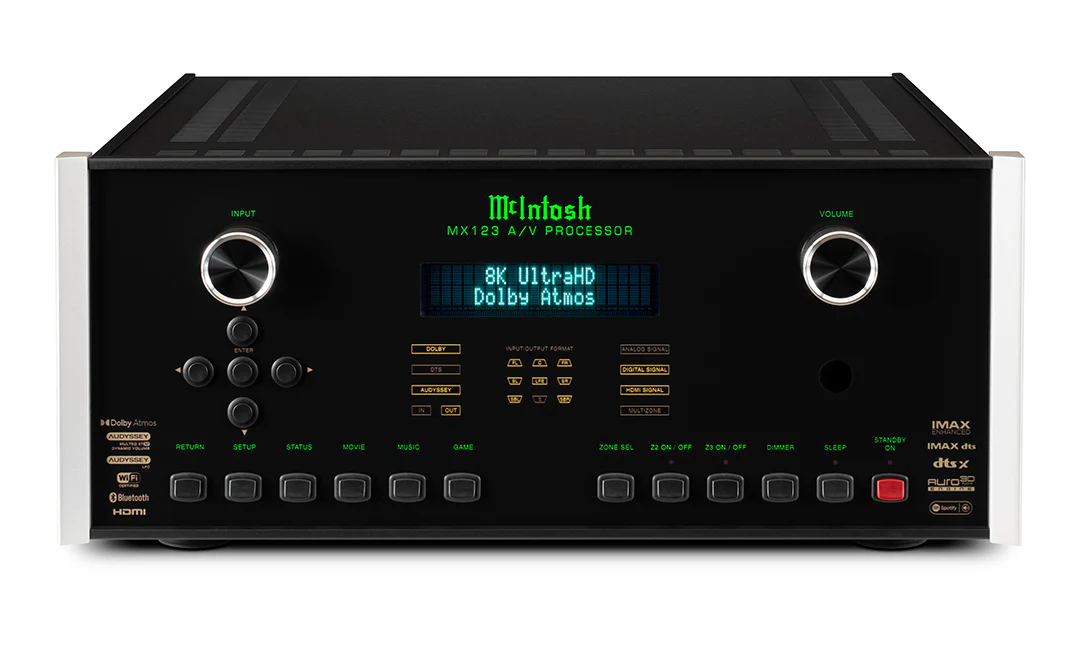 McIntosh MX123 A/V Processor (Black)