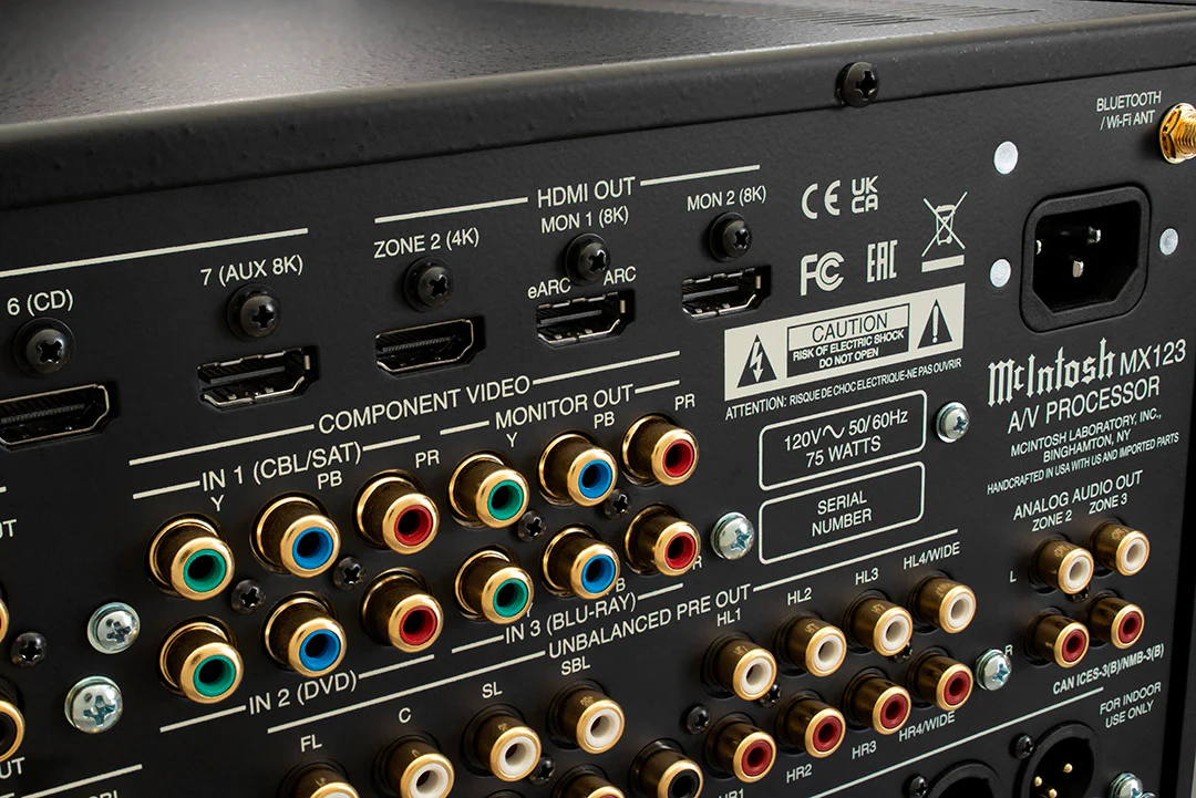 McIntosh MX123 A/V Processor (Black) - Image 9