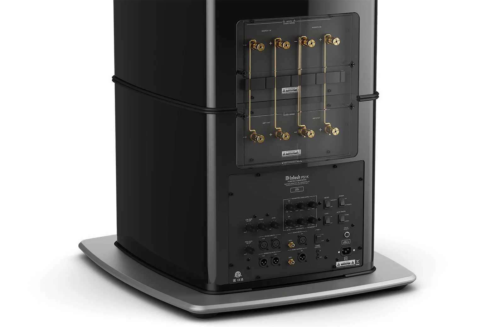 McIntosh PS1K Powered Subwoofer (Each) (Black) - Image 5