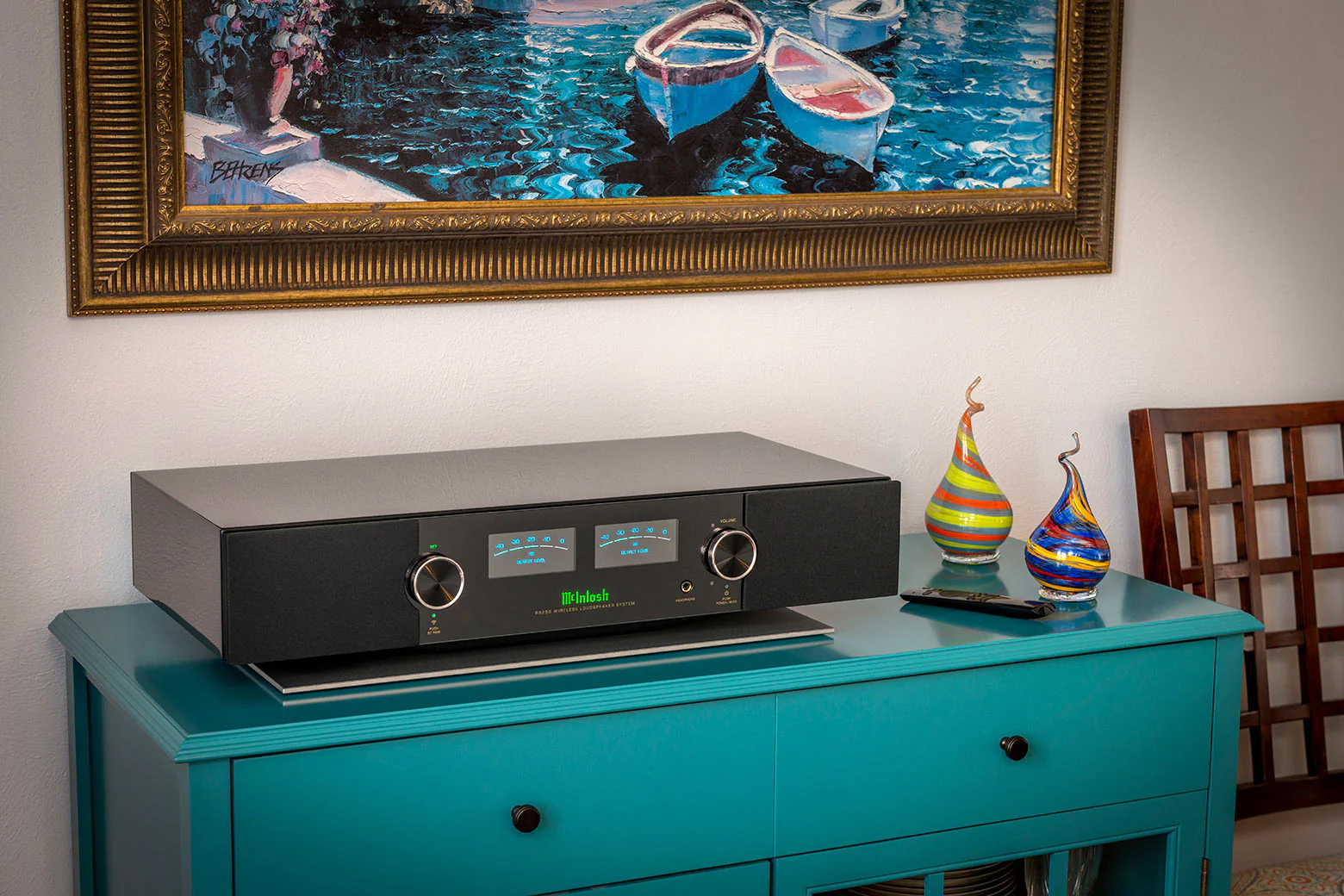 McIntosh RS250 Wireless Loudspeaker System (Black) - Image 6