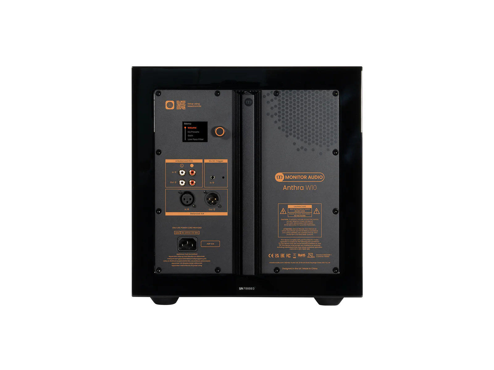 Monitor Audio Anthra W10 10 Inch Subwoofer (Each) - Image 7