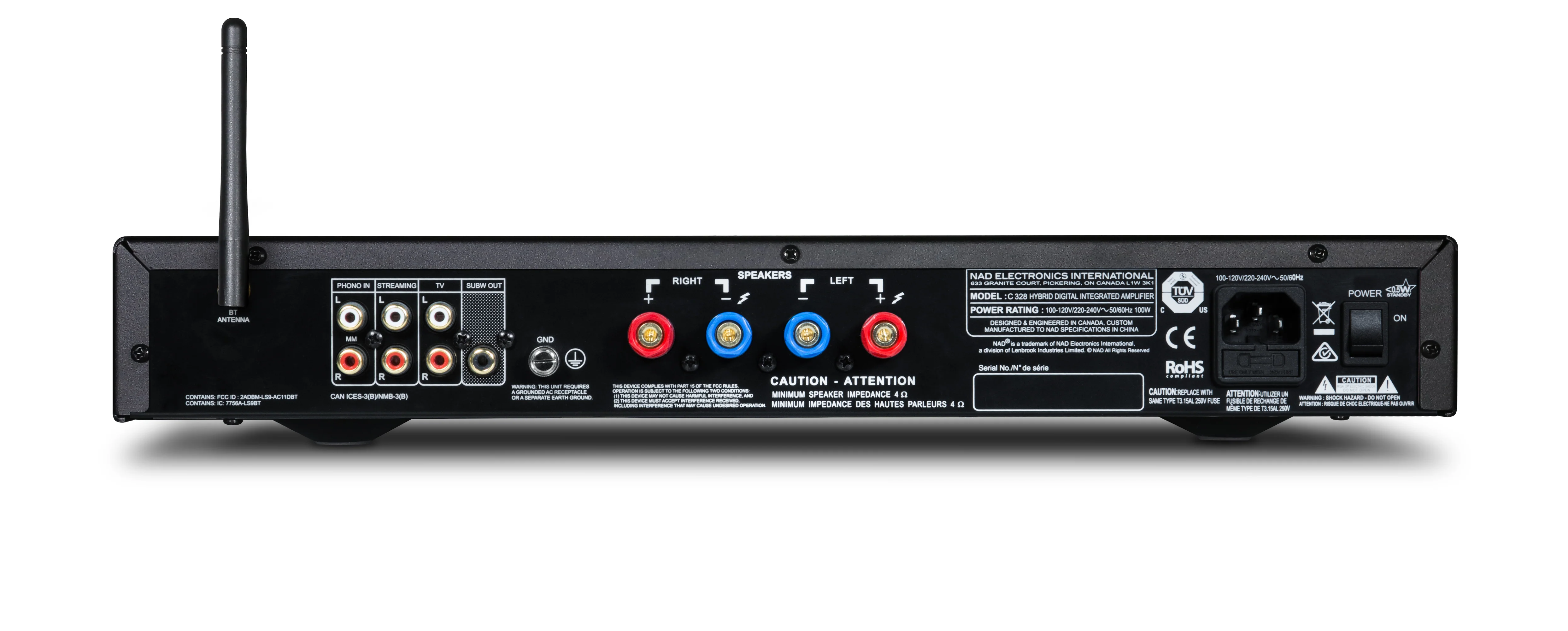 NAD C 328 Hybrid Digital DAC Amplifier - Image 4