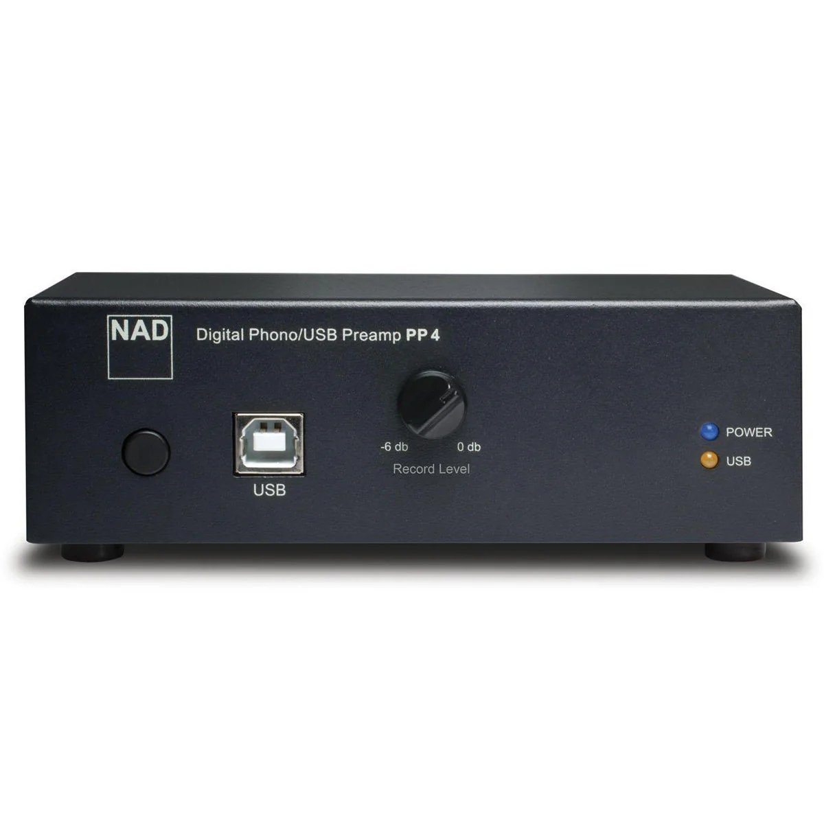 NAD PP 4 Digital Phono to USB Preamplifier (Black)
