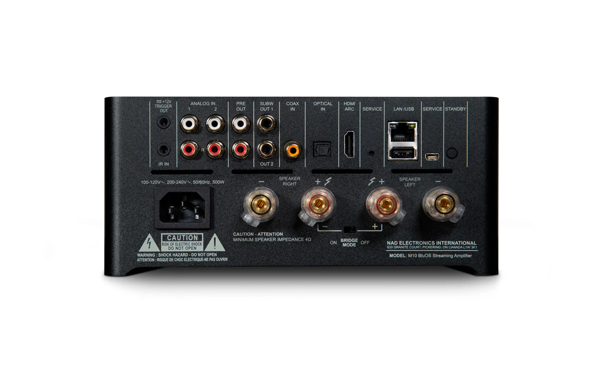 NAD Master Series M10 V2 BluOS Streaming Amplifier - Image 3