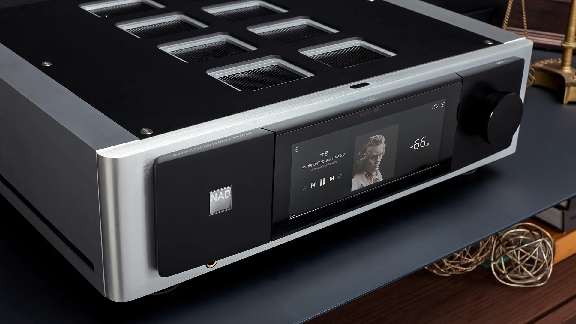 NAD Master Series M33 BluOS Streaming DAC Amplifier - Image 4