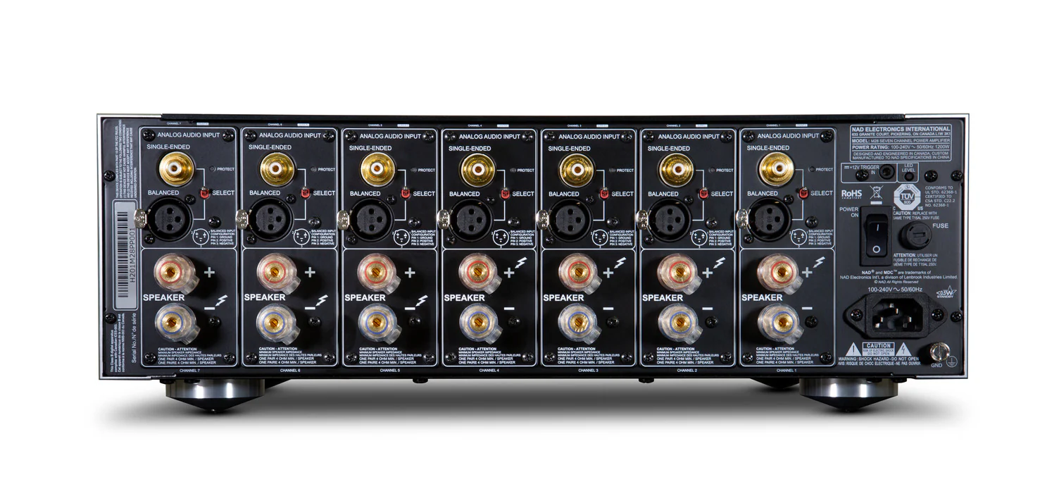 NAD Masters Series M28 7 Channel Power Amplifier - Image 3