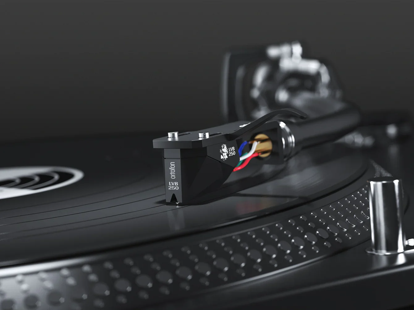 Ortofon 2M Black LVB Premounted on SH-4 Black Headshell - Image 2