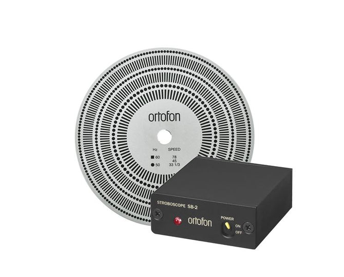 Ortofon SB-2 High-End Stroboscope and Strobe Disc