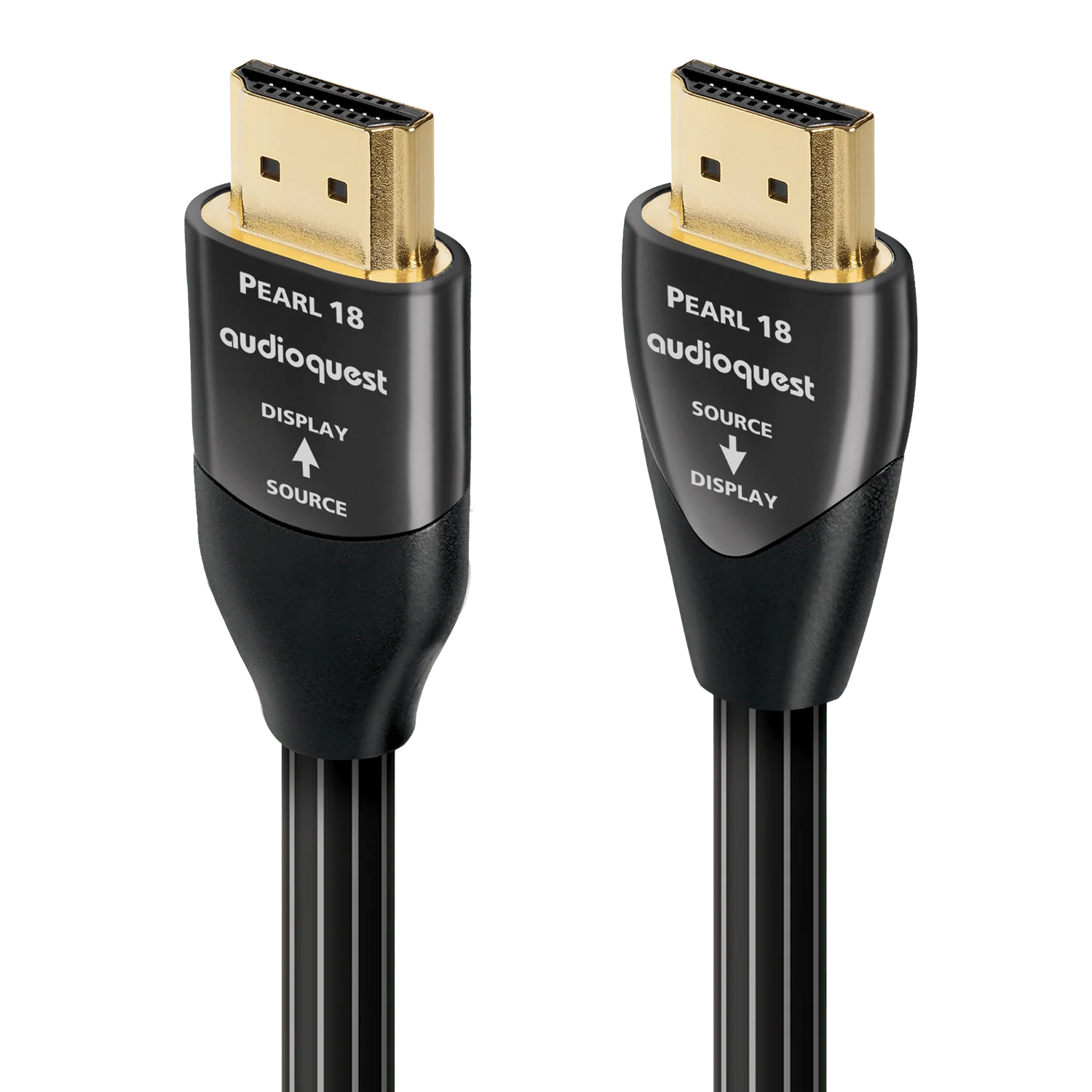 AudioQuest Pearl 18 2.0b HDMI Cable - 4K/8K Ultra HD, In-Wall Rated, High-Speed, 18Gbps, HDR, eARC