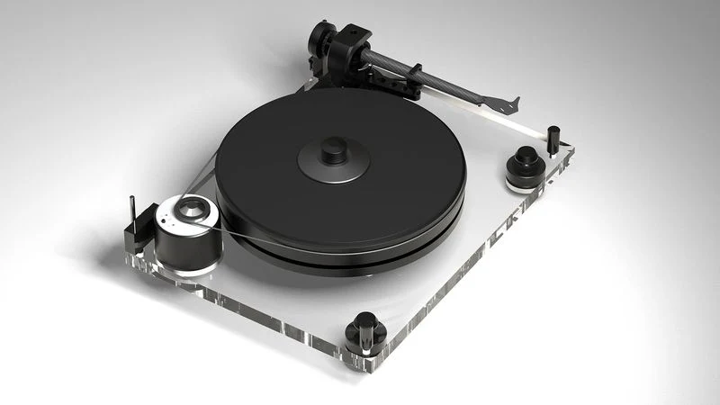 Pro-Ject 6 PerspeX Balanced Manual Belt Drive Turntable (Clear Acrylic) - Image 4