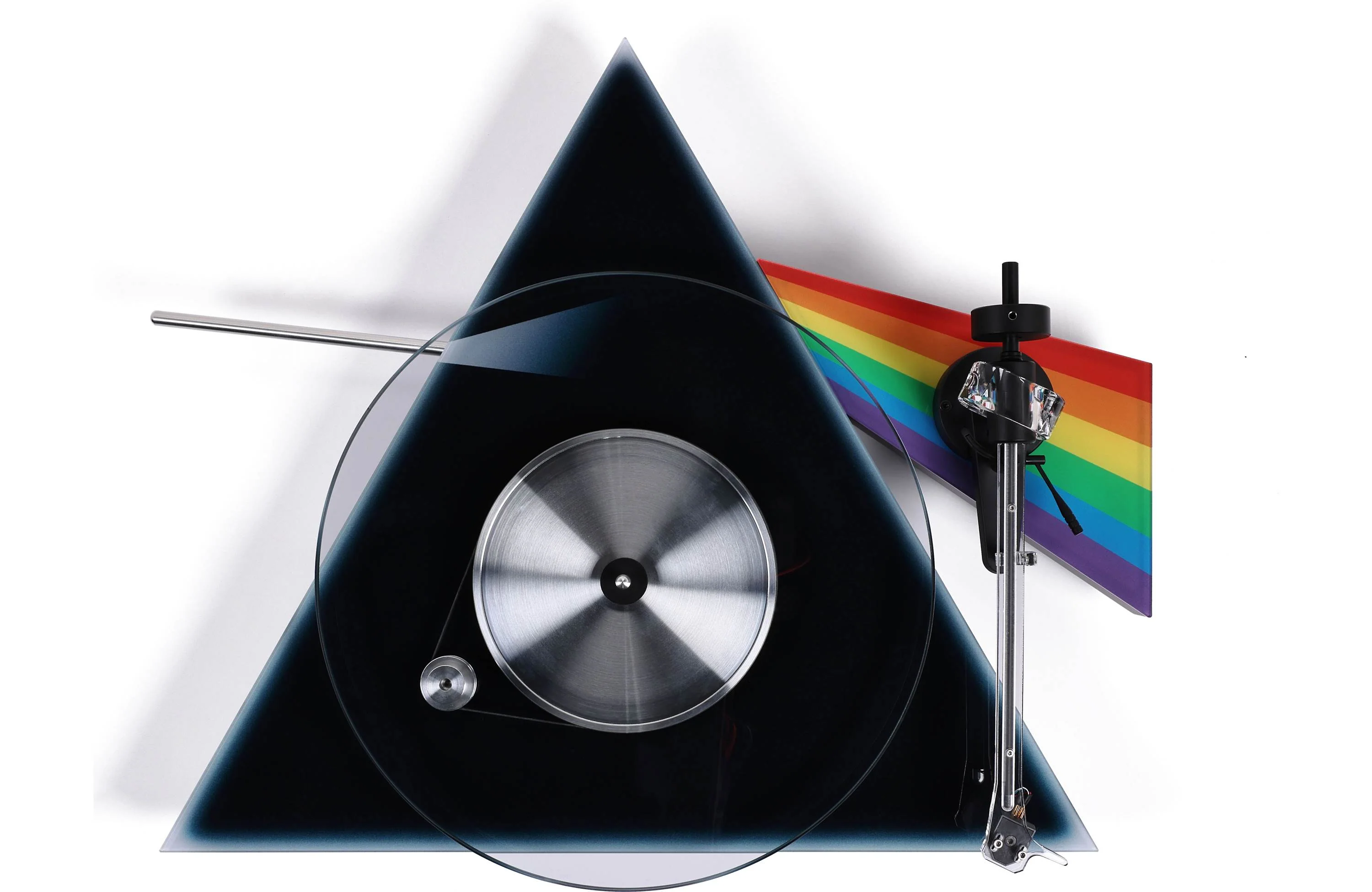 Pro-Ject ART Dark Side of the Moon Manual Belt Drive Turntable (Black) - Image 2