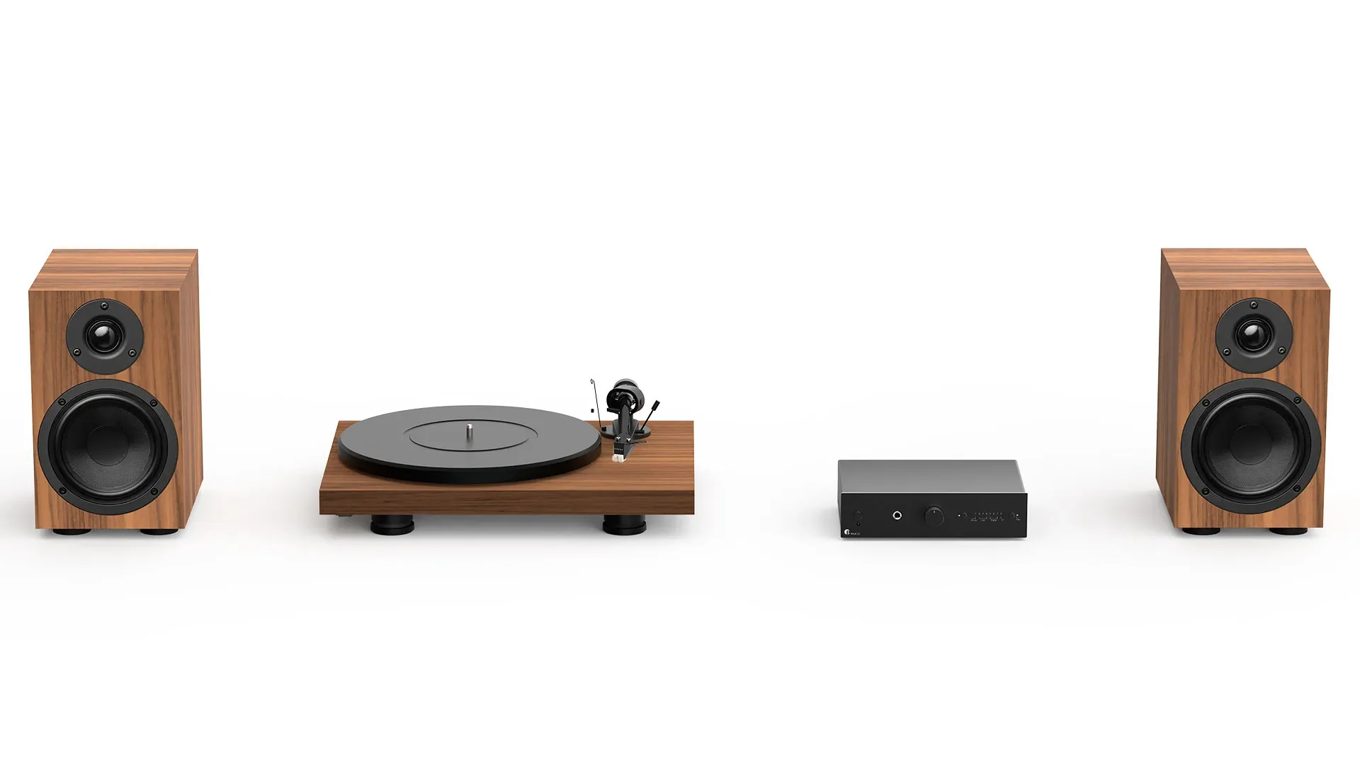Pro-Ject Colorful Audio System w/ Turntable, Amplifier & Speakers - Image 4