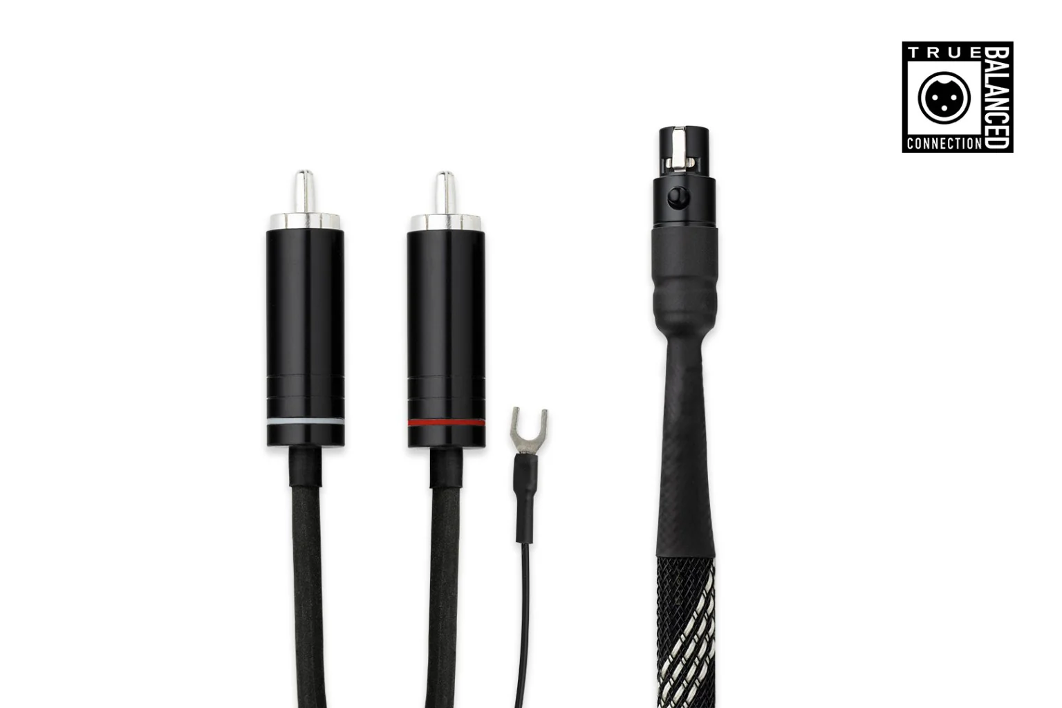 Pro-Ject Connect it Phono DS RCA to Mini XLR Cable - Black (1.23 Meters) - Image 3