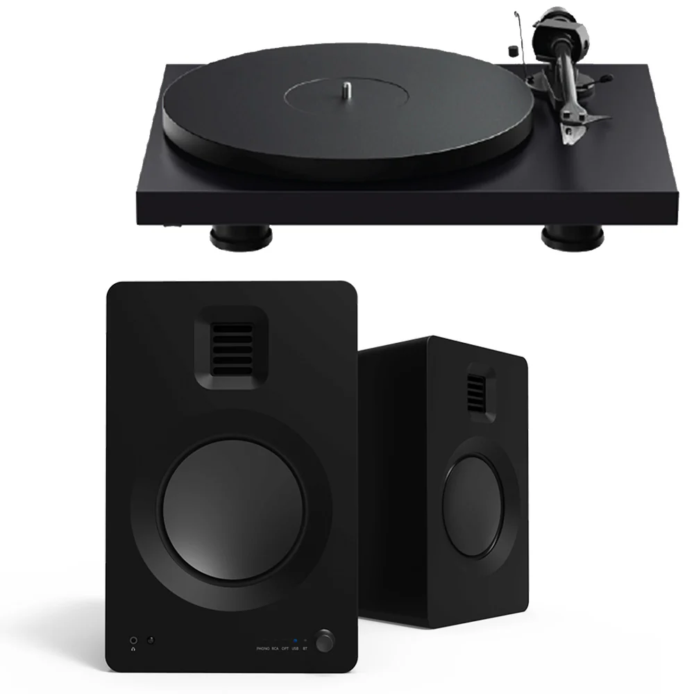 Pro-Ject Debut EVO 2 Turntable Bundle with Kanto TUK Premium Powered Bookshelf Speakers (Pair) - Image 2