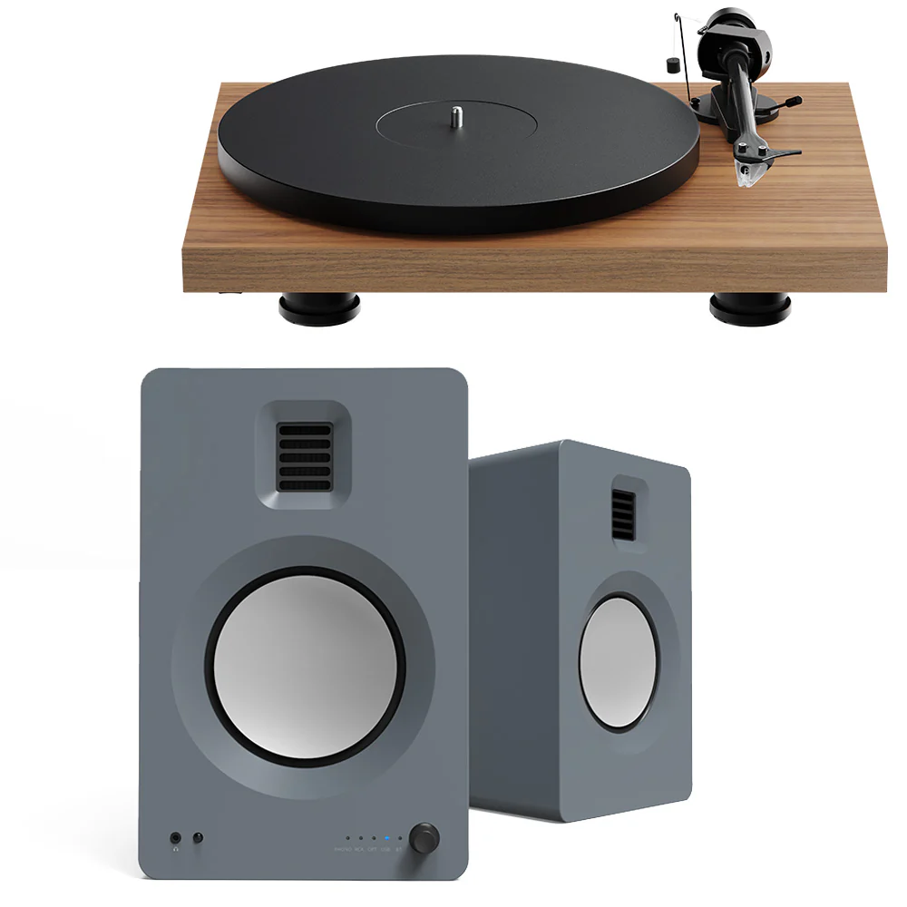 Pro-Ject Debut EVO 2 Turntable Bundle with Kanto TUK Premium Powered Bookshelf Speakers (Pair) - Image 9