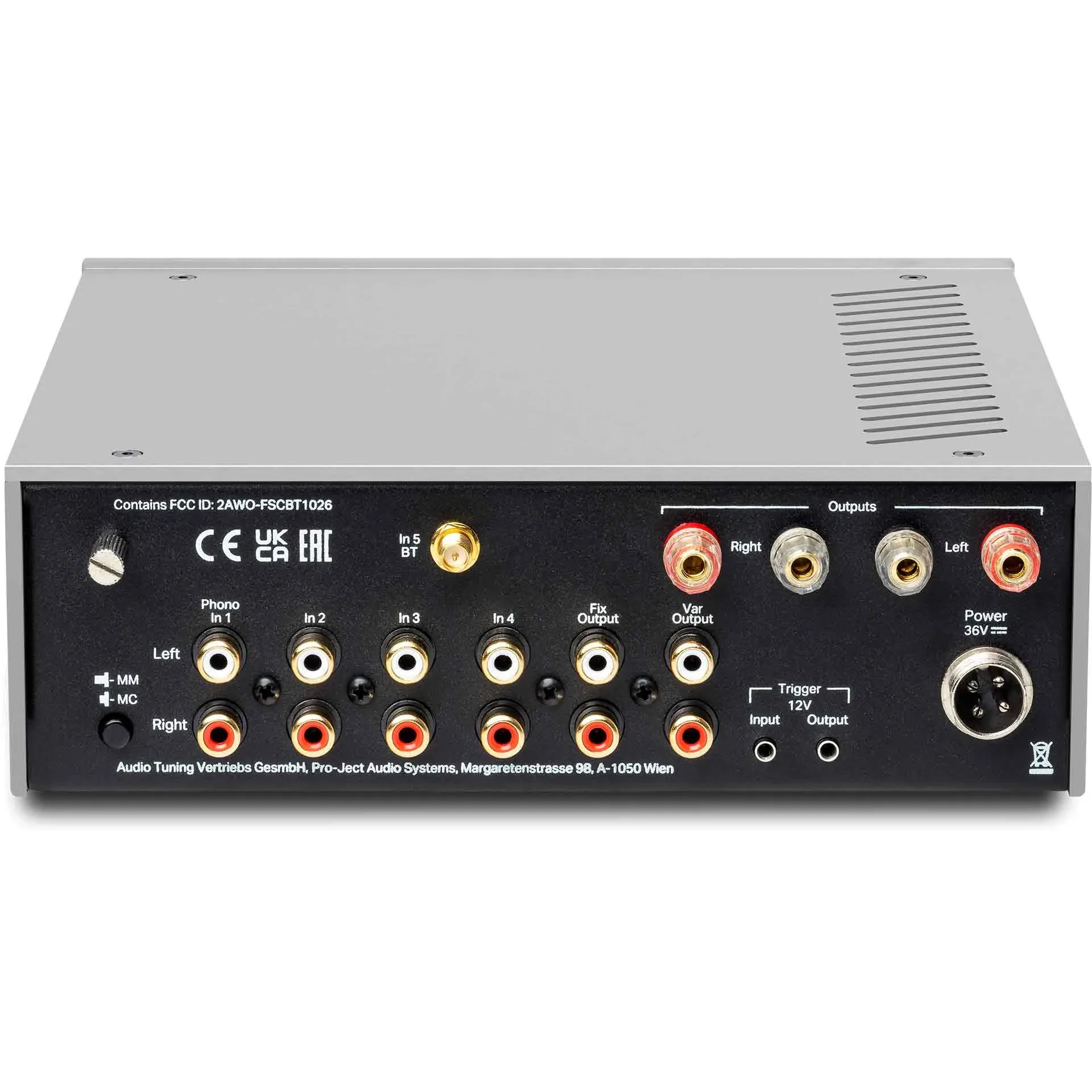 Pro-Ject Stereo Box DS3 Integrated Amp w/ Bluetooth & MM/MC Phono - Image 3