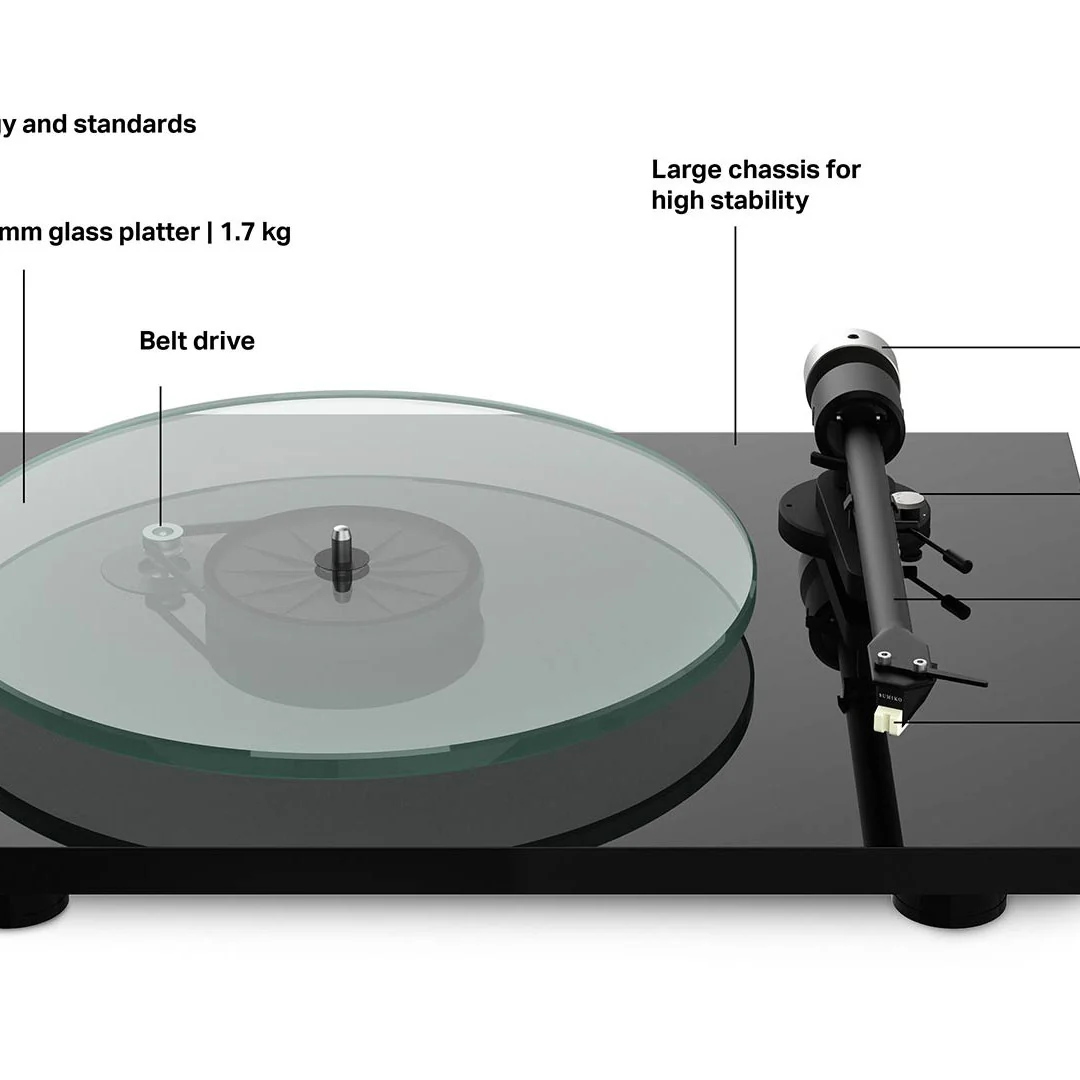 Pro-Ject T2 W Wi-Fi Streaming Turntable w/ Sumiko Rainier MM Cartridge - Image 7