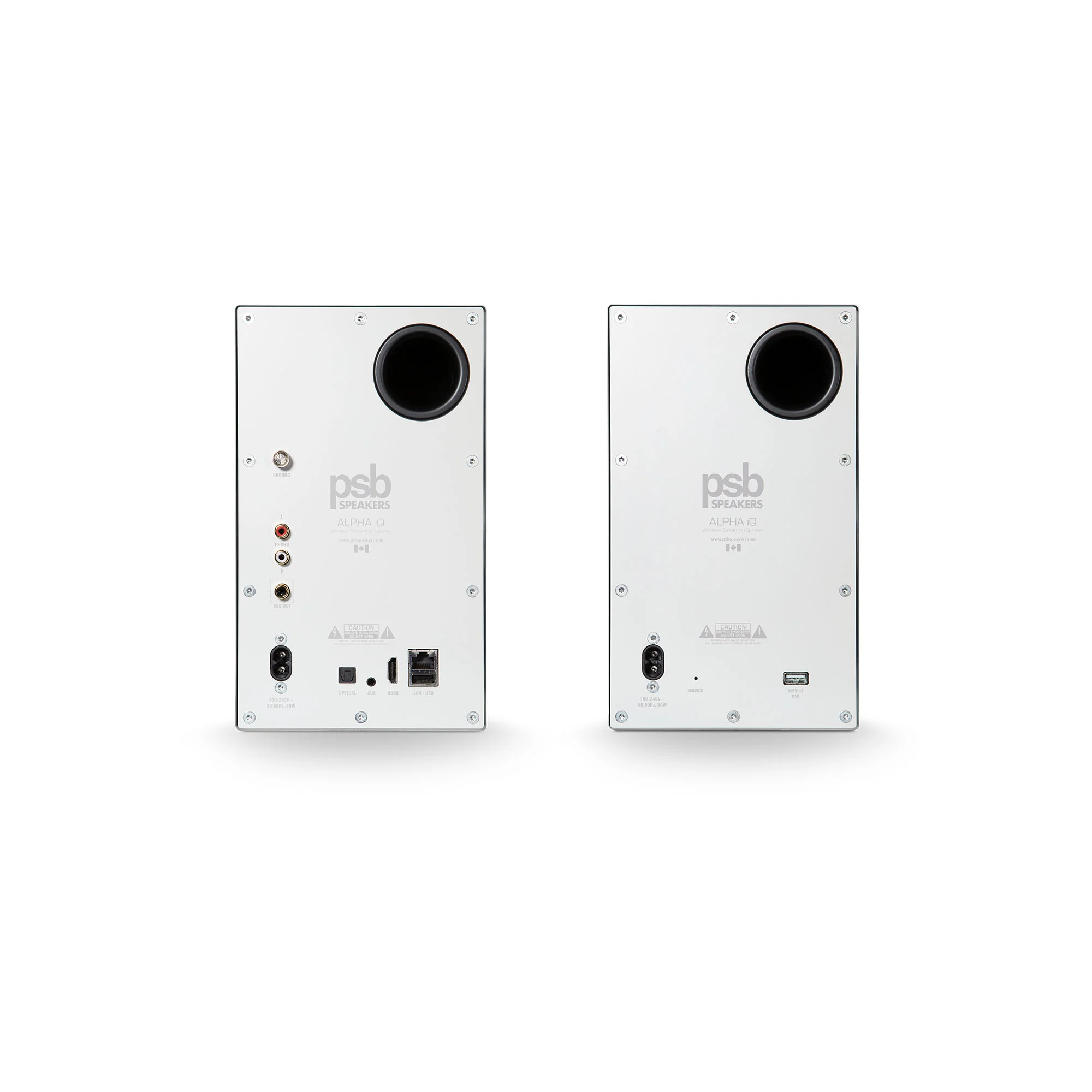 PSB Alpha iQ Streaming Powered Speakers with BluOS (Pair) - Image 9