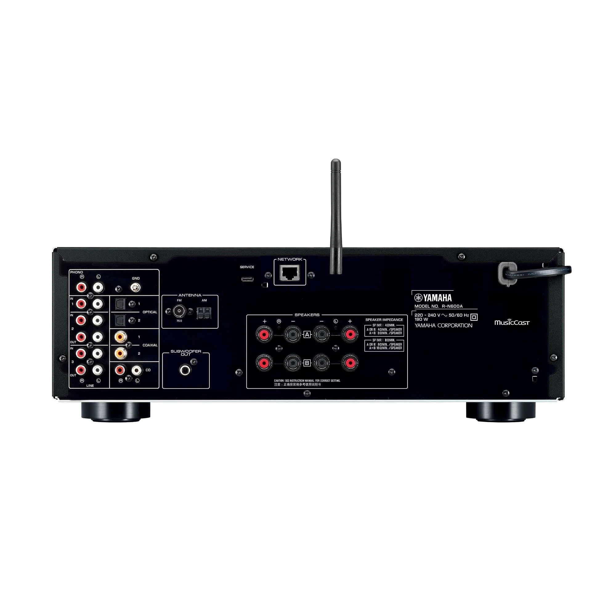 Yamaha R-N600A Network Receiver - Image 4