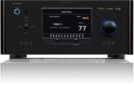 Rotel RAP-1580 MKII Amplified Surround Processor (Black)