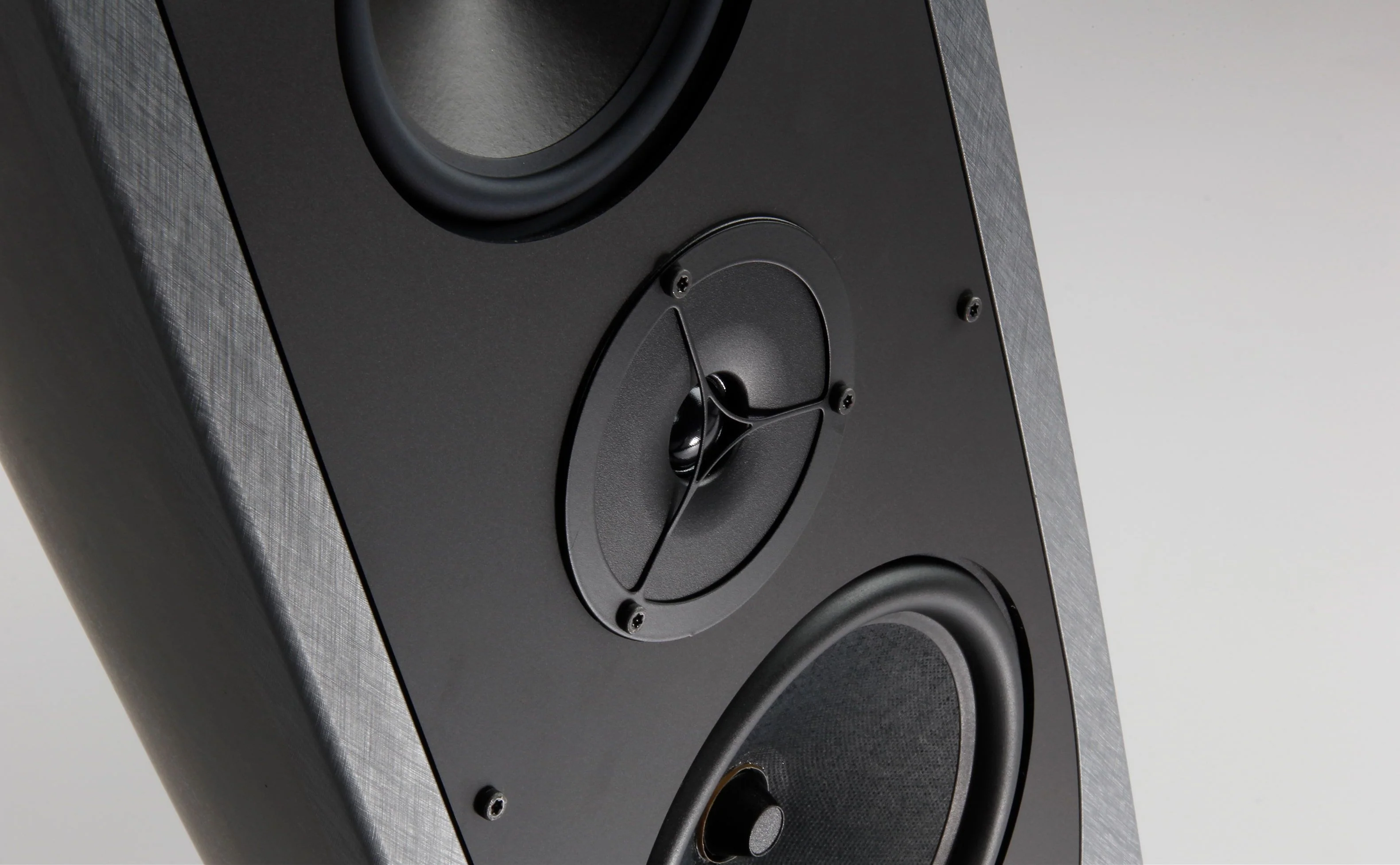 Rega AYA Floorstanding Loudspeakers - Pair (Steel with Dark Grey) - Image 12